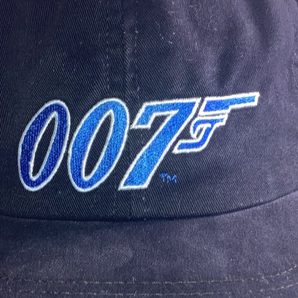 Vintage 007 James Bond “The World Is Not Enough”  Movie Promo Hat Black - Picture 2 of 11